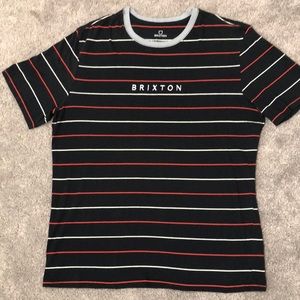 Men’s Striped Brixton T Shirt